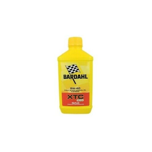 Aceite de motor de motocicleta y scooter XTC C60 5W-40 1 litro Bardahl