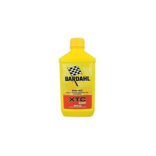 Motorcycle engine oil and scooter XTC C60 5W-40 1 litro Bardahl