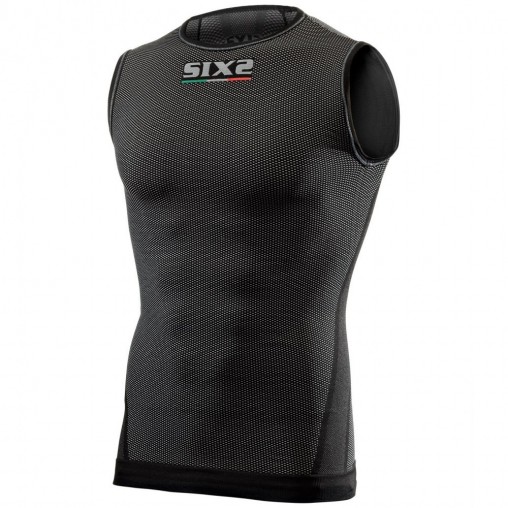 Sleeveless jersey with back protector pocket Six2