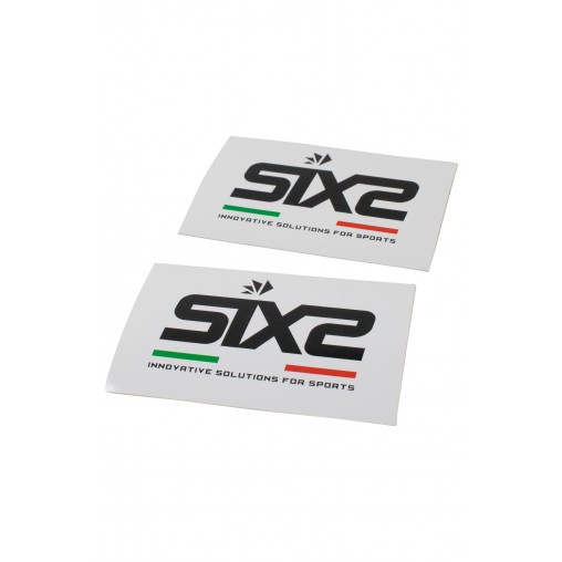 Etiqueta engomada del logotipo Six2